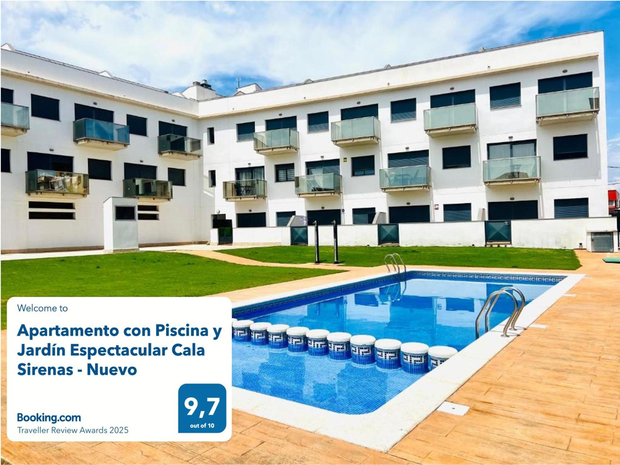 Apartamento Con Piscina Y Jardin Espectacular Cala Sirenas - Nuevo Miami Playa Zewnętrze zdjęcie